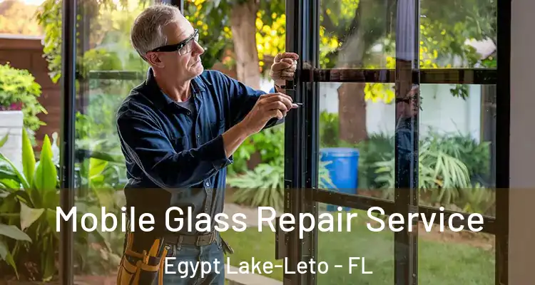 Mobile Glass Repair Service Egypt Lake-Leto - FL