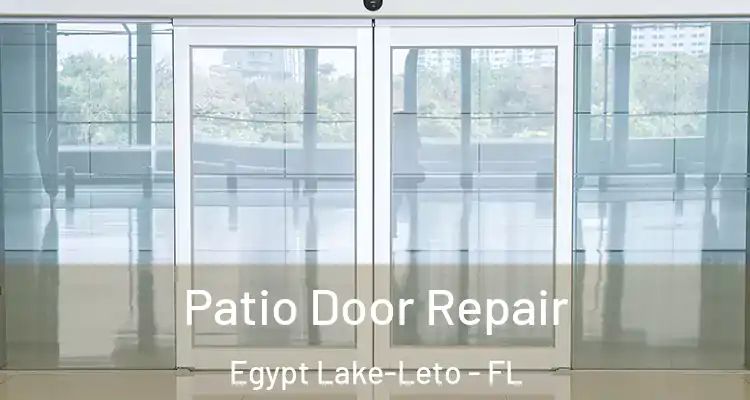 Patio Door Repair Egypt Lake-Leto - FL