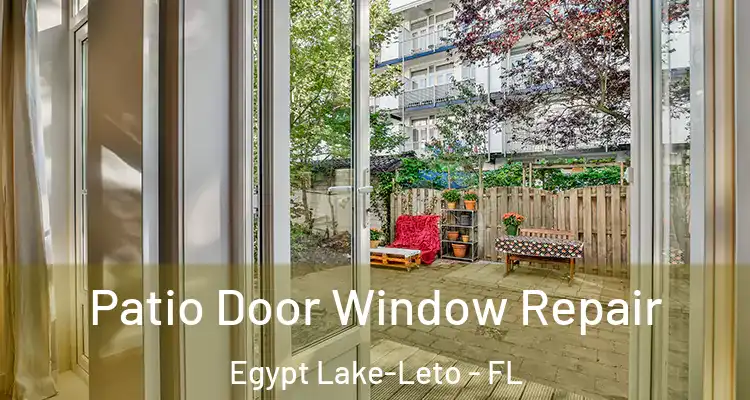 Patio Door Window Repair Egypt Lake-Leto - FL