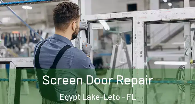 Screen Door Repair Egypt Lake-Leto - FL