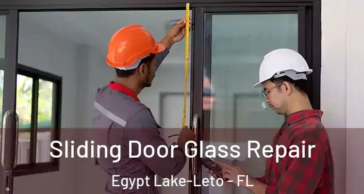 Sliding Door Glass Repair Egypt Lake-Leto - FL